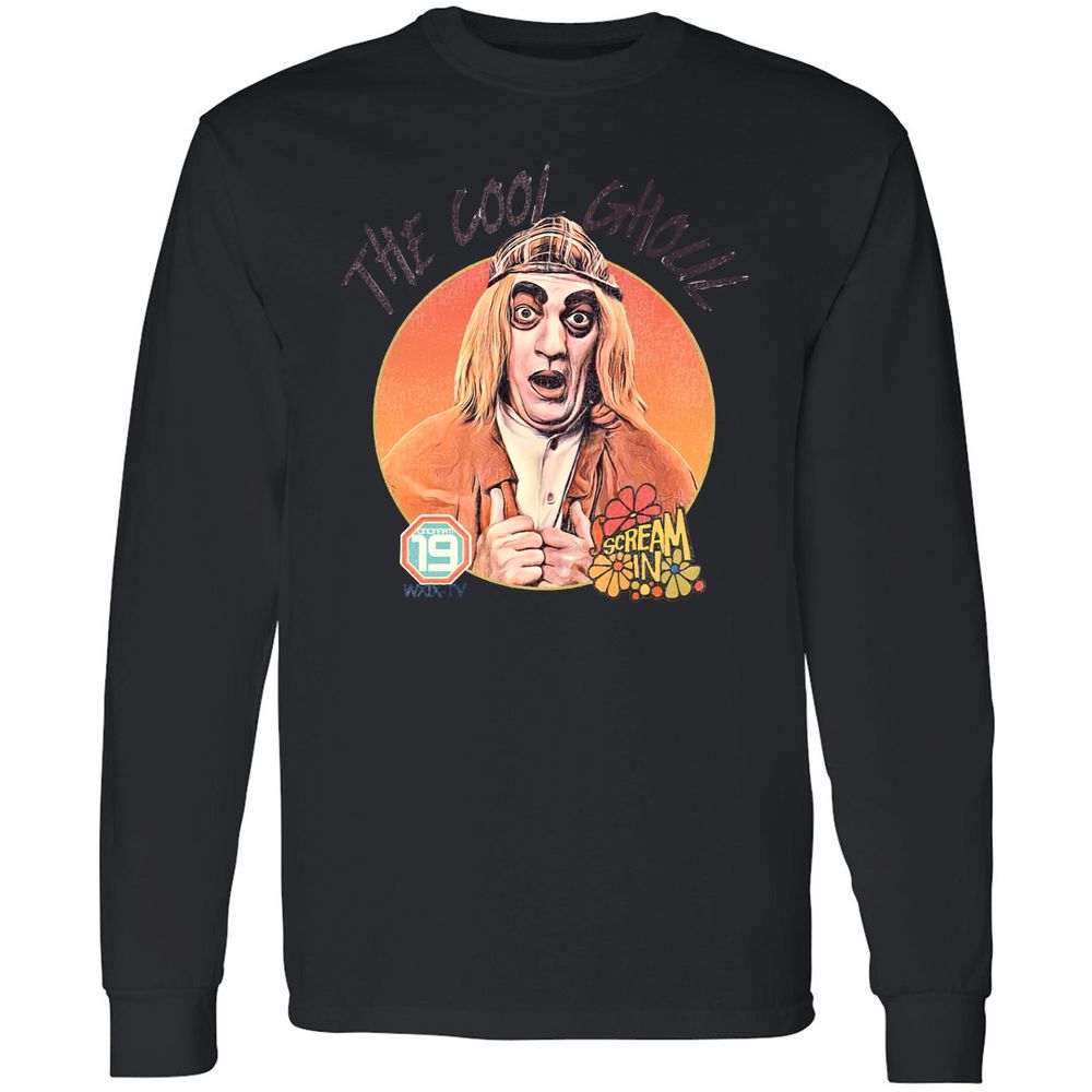 Long Sleeve T-Shirt - MHN8AZK7 - Black - 16