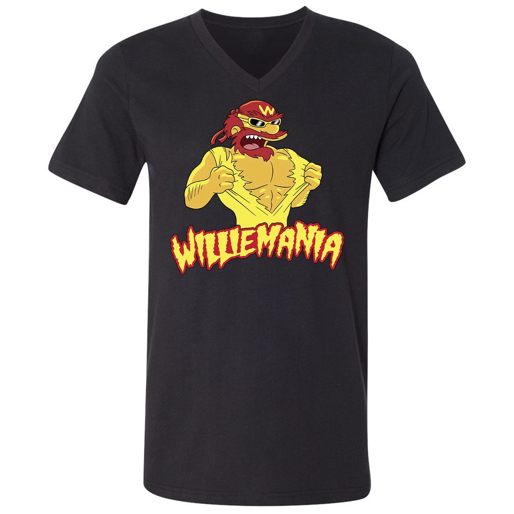 Unisex V-Neck T-Shirt - LH3NPBBJ - Black - 16
