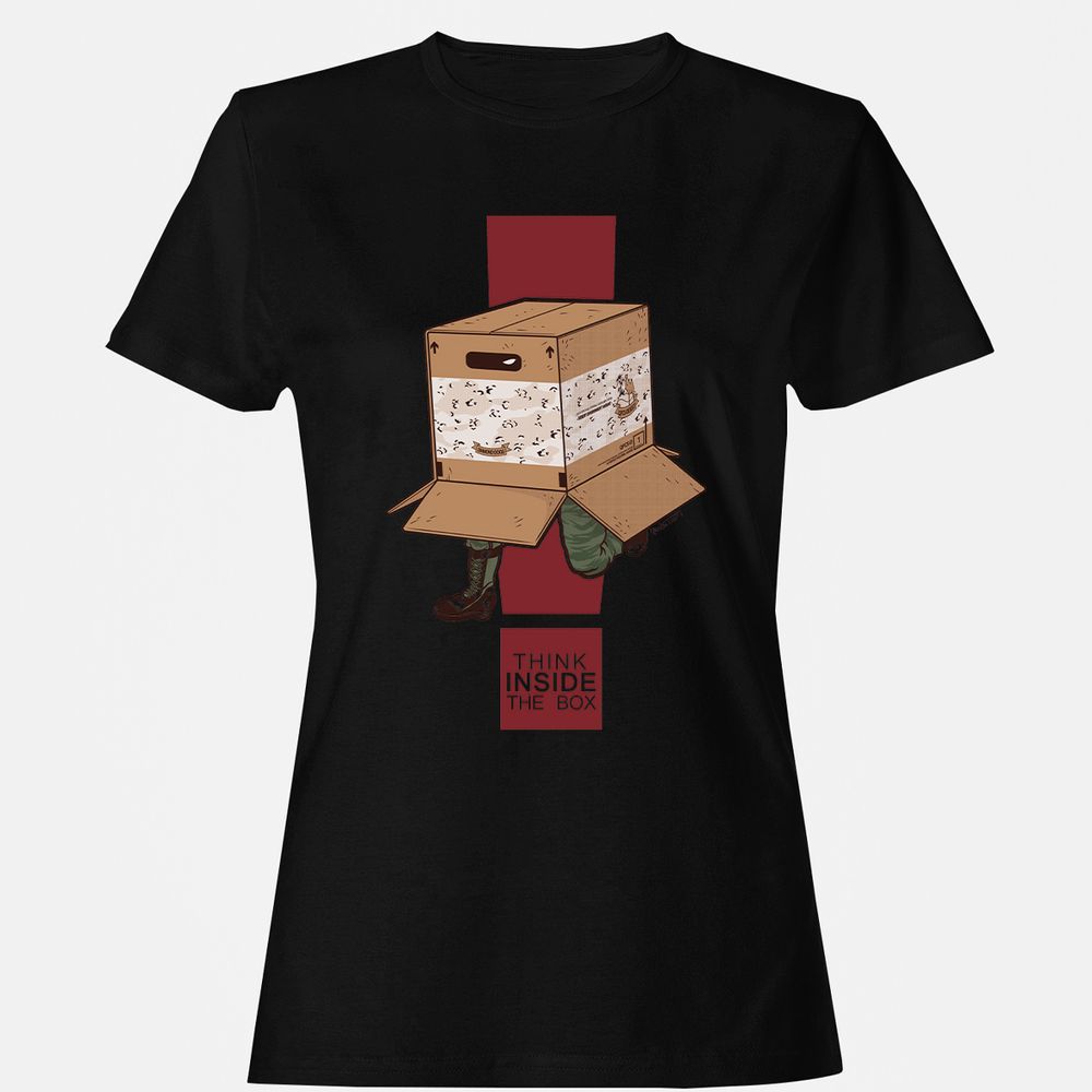 Women's T-Shirt - 8GAHCQYN - Black - 16