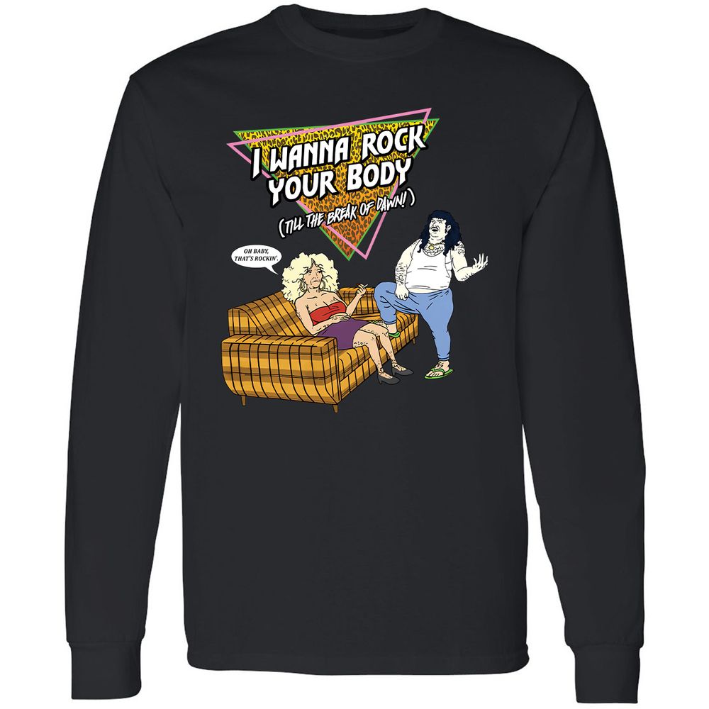 Long Sleeve T-Shirt - JNJ1DX3X - Black - 16