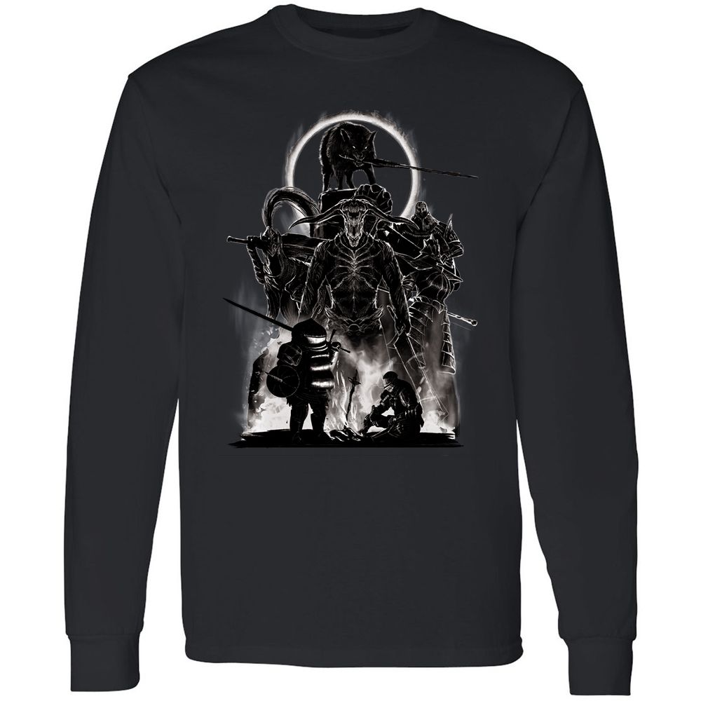 Long Sleeve T-Shirt - NZG5HDCG - Black - 16