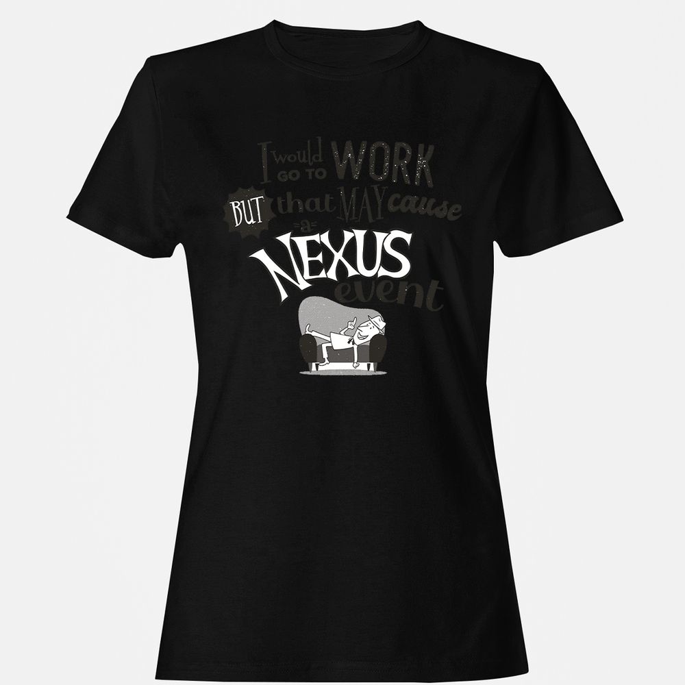 Women's T-Shirt - 53QLC9TE - Black - 16