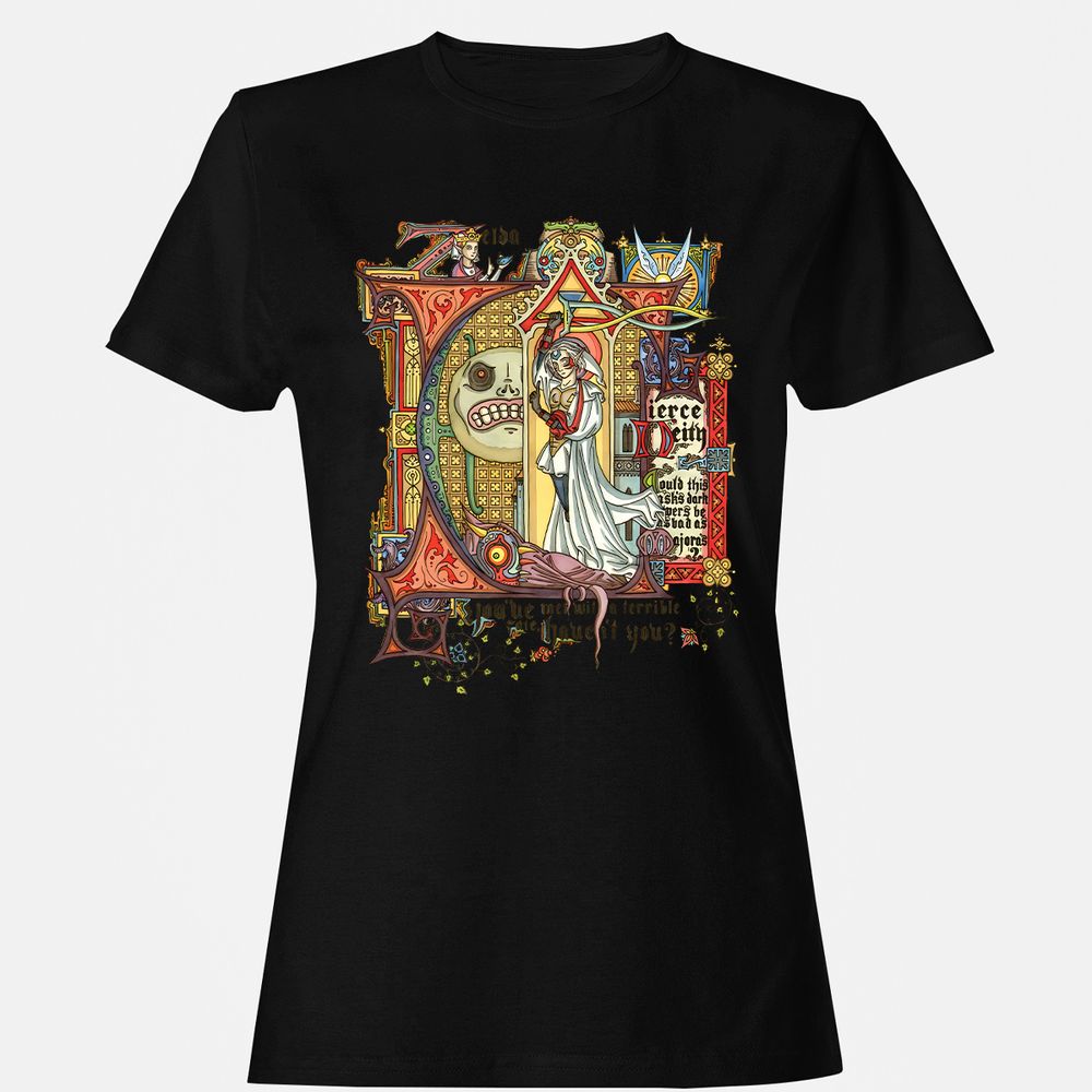 Women's T-Shirt - PF1XXYJT - Black - 16