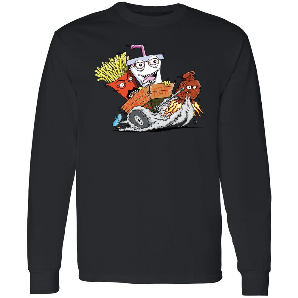 Long Sleeve T-Shirt - C977PTYD - Black - 16