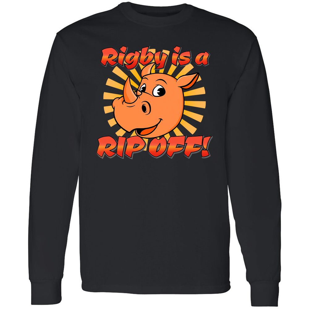 Long Sleeve T-Shirt - CM5RQB25 - Black - 16