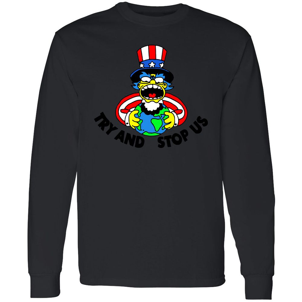 Long Sleeve T-Shirt - 6FXG2UZN - Black - 16