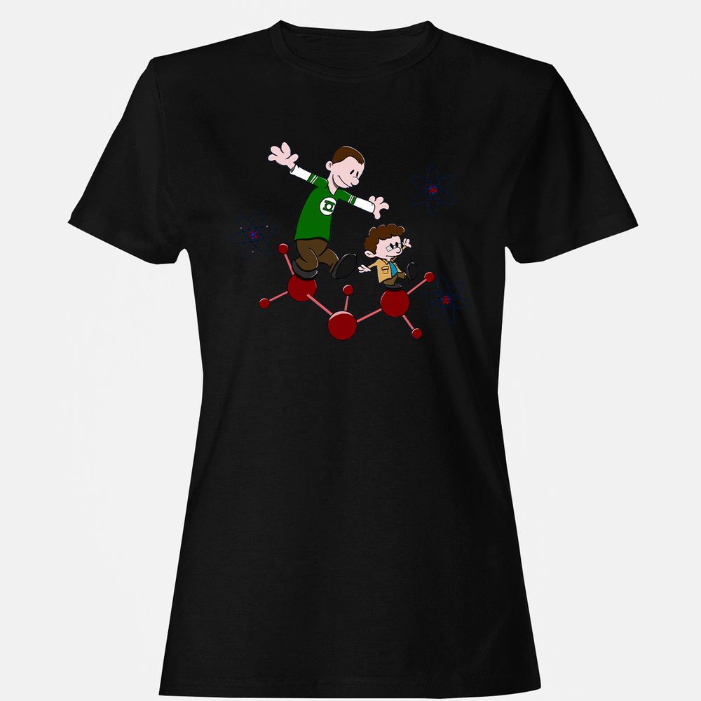 Women's T-Shirt - BUBK5U6R - Black - 16
