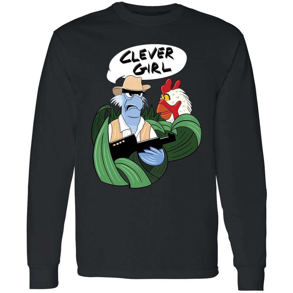 Long Sleeve T-Shirt - R1AV5Y1P - Black - 16