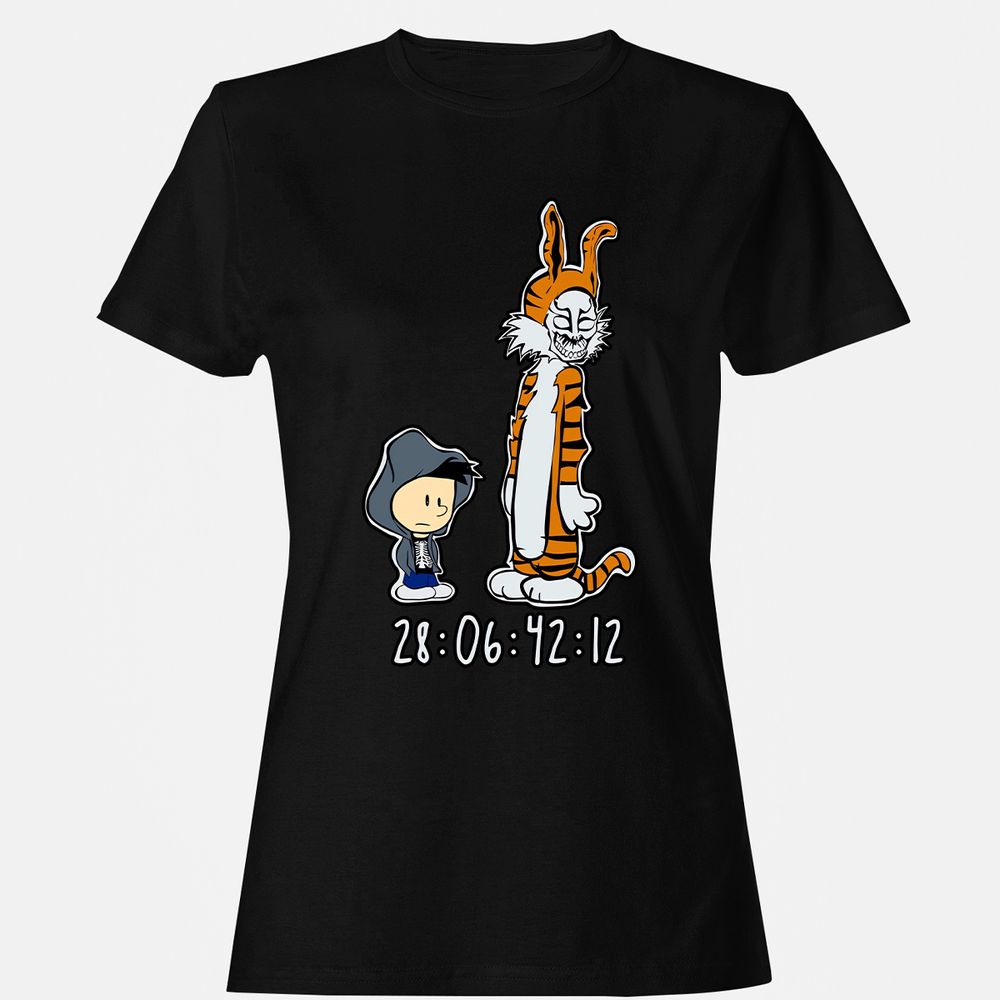 Women's T-Shirt - 46XUCS86 - Black - 16
