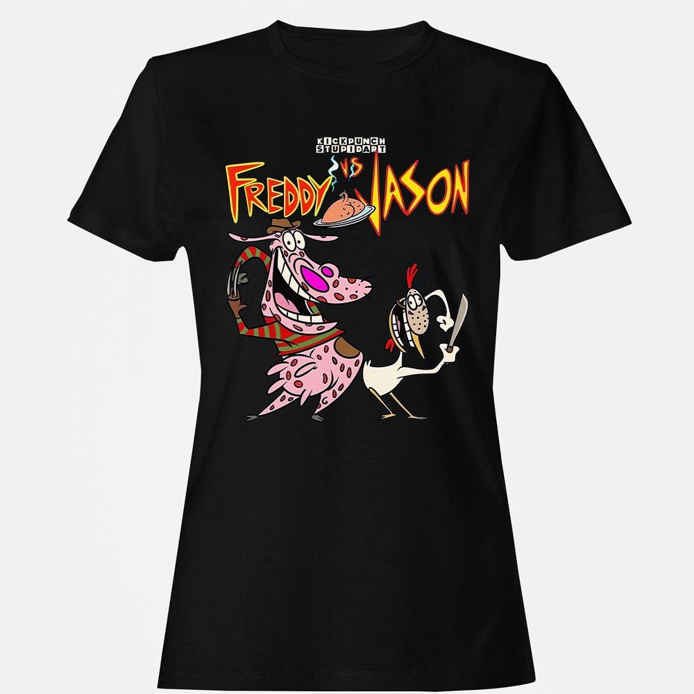 Women's T-Shirt - DR4G43NS - Black - 16