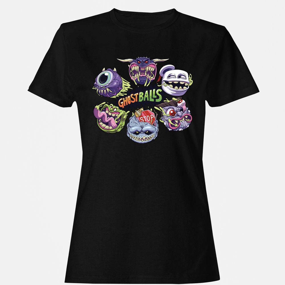 Women's T-Shirt - KDZ9XH1C - Black - 16