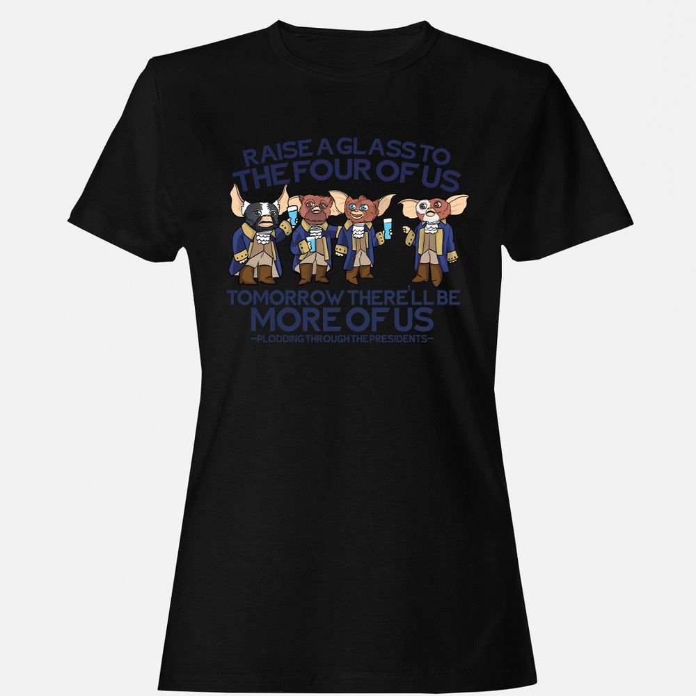 Women's T-Shirt - YZAZG8U2 - Black - 16