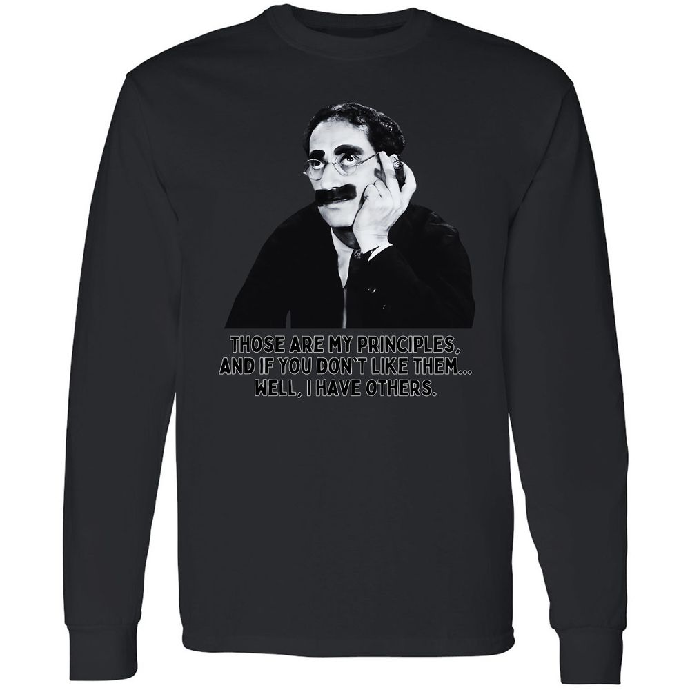 Long Sleeve T-Shirt - NRZGMQT2 - Black - 16