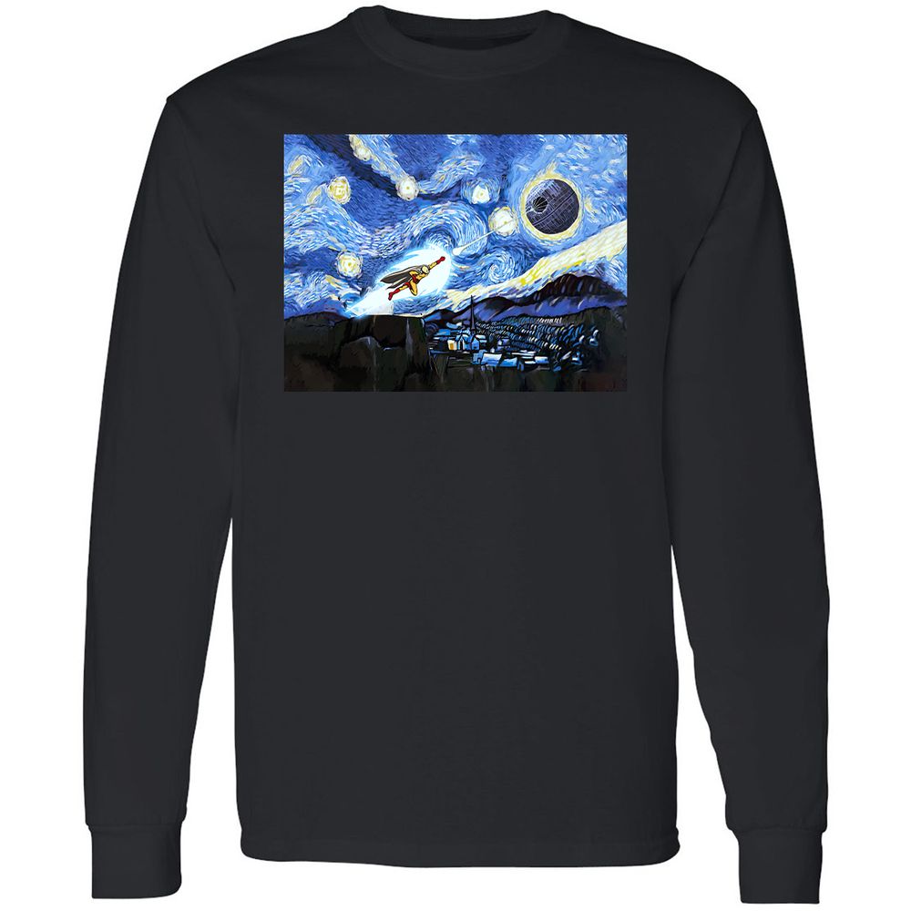 Long Sleeve T-Shirt - 1KH4U8LZ - Black - 16