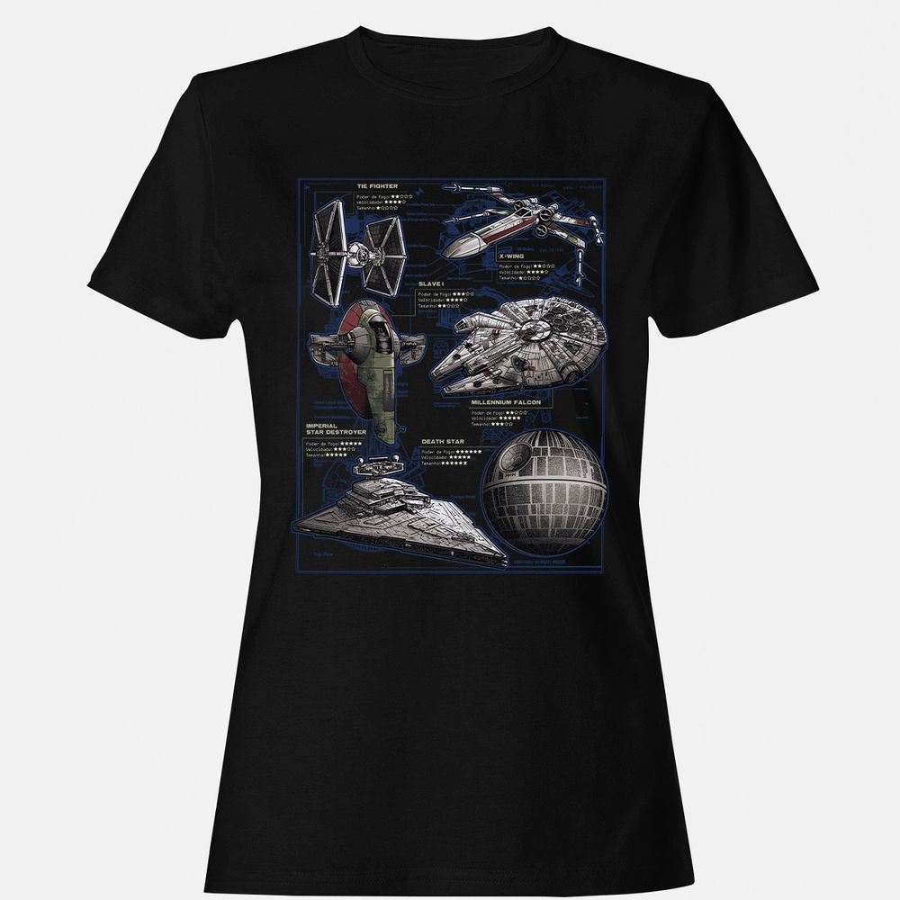 Women's T-Shirt - XLBNLW5S - Black - 16