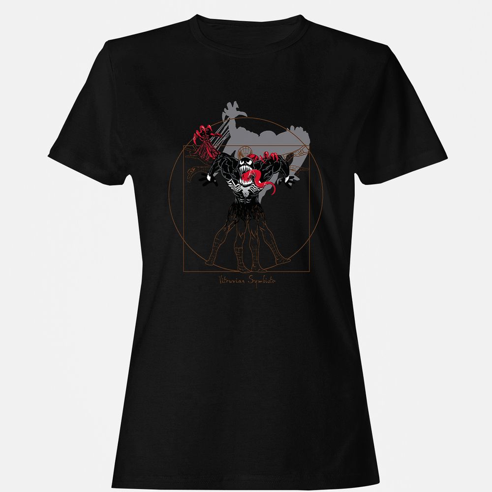 Women's T-Shirt - 44ETBYC1 - Black - 16