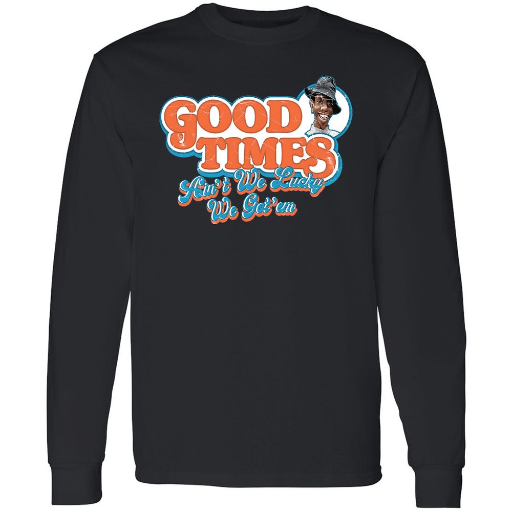 Long Sleeve T-Shirt - PVSWYZQU - Black - 16