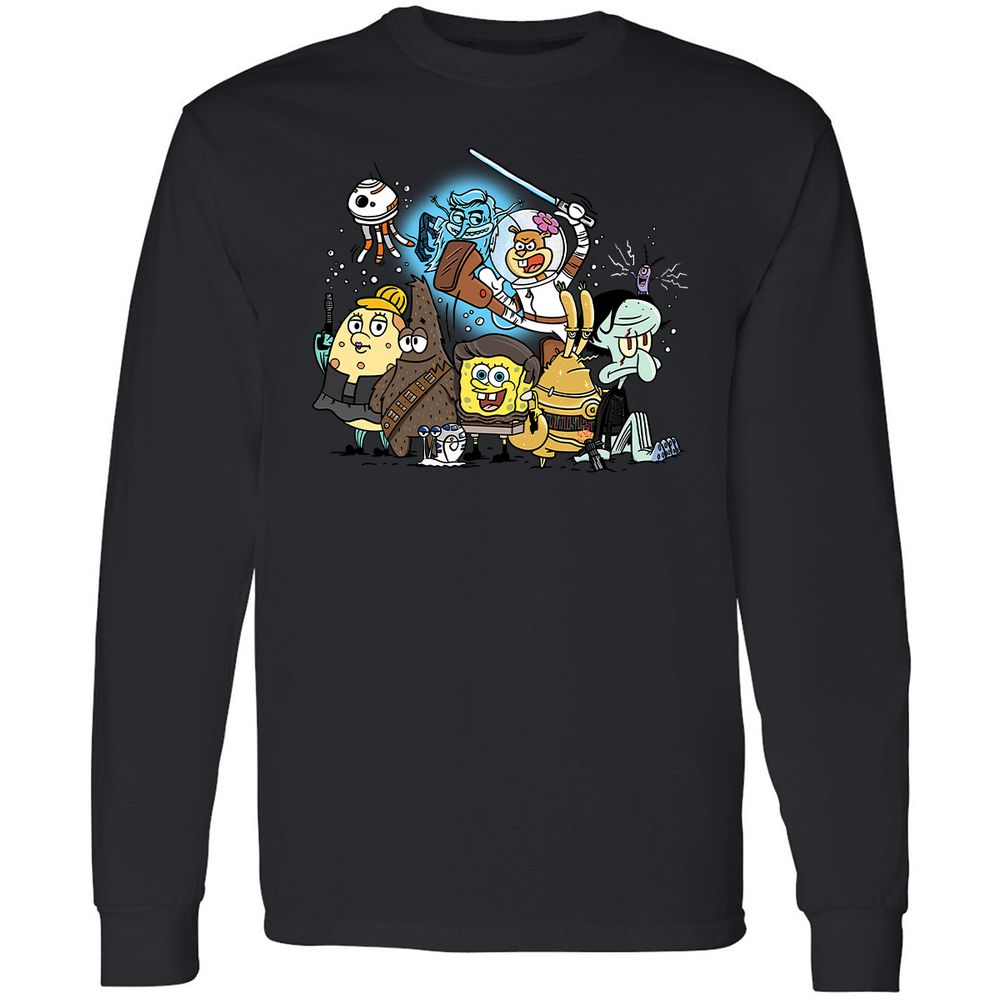 Long Sleeve T-Shirt - A5HBBW1X - Black - 16