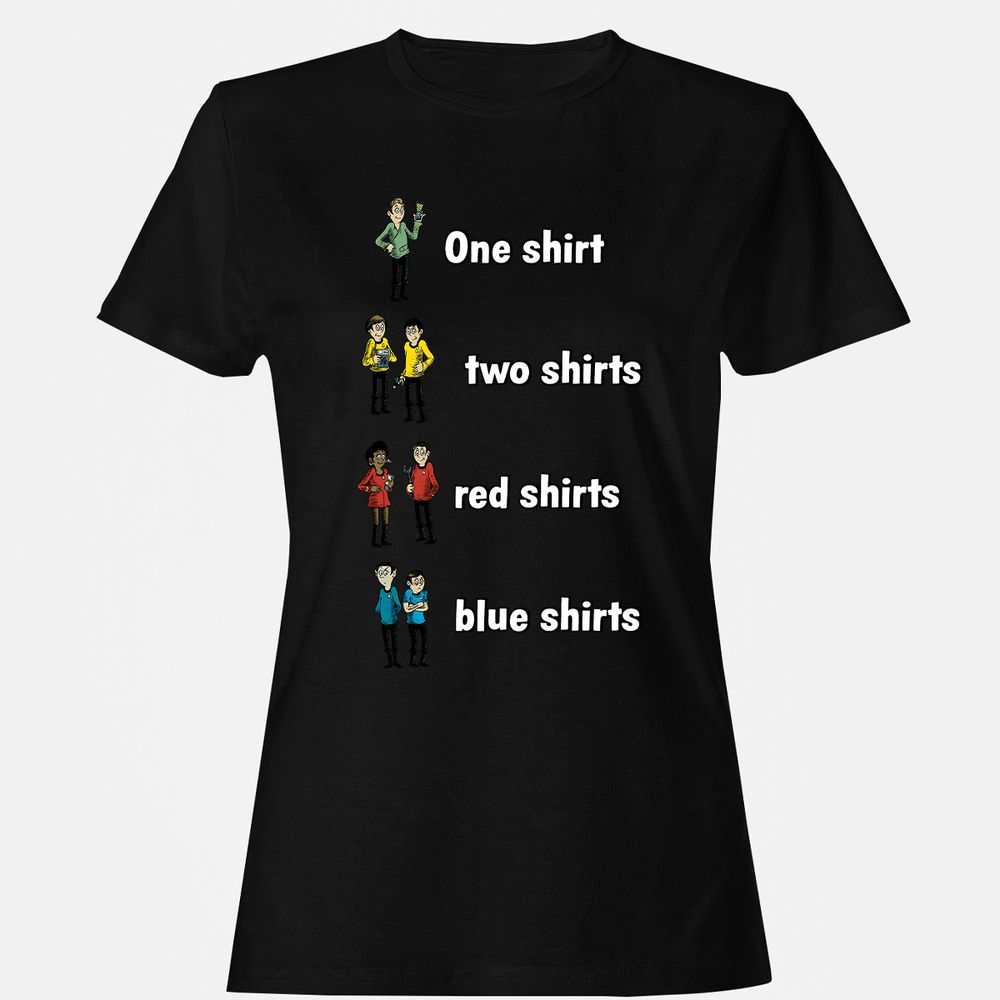 Women's T-Shirt - LC9G9EJ4 - Black - 16