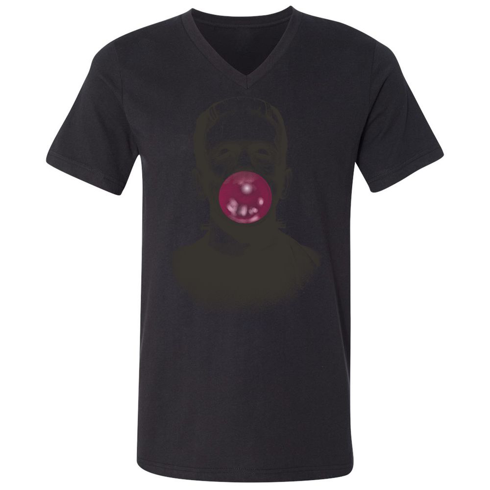 Unisex V-Neck T-Shirt - 8R3XPLVB - Black - 16