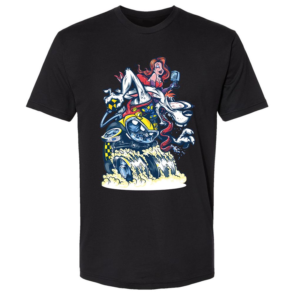 Premium Unisex T-Shirt - 53LLK2HV - Black - 16