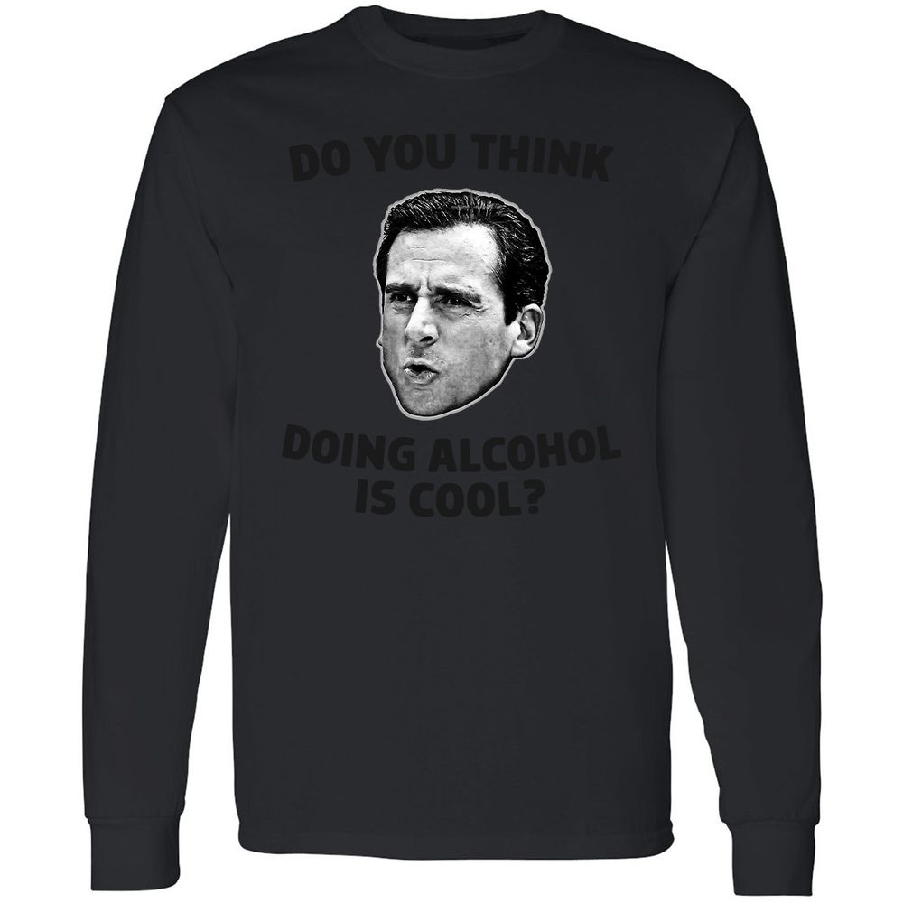 Long Sleeve T-Shirt - 4G69ZJWV - Black - 16