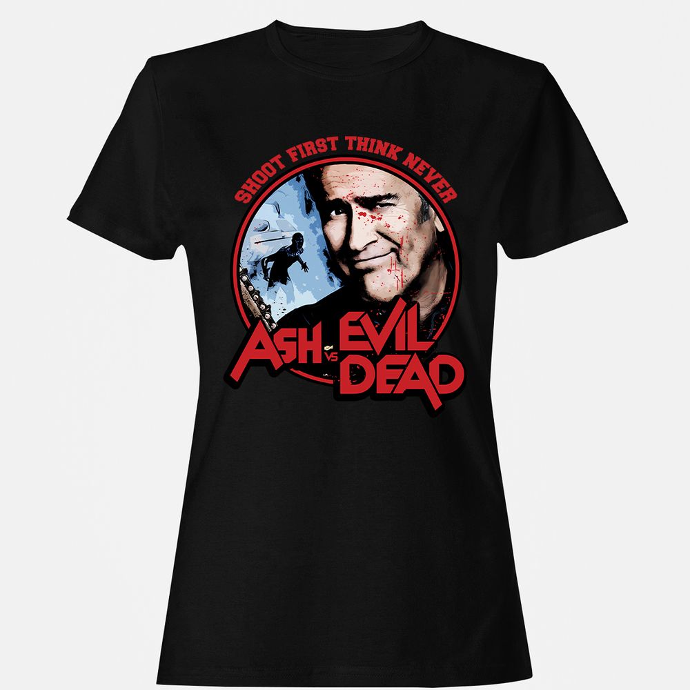 Women's T-Shirt - VDWT5CXX - Black - 16