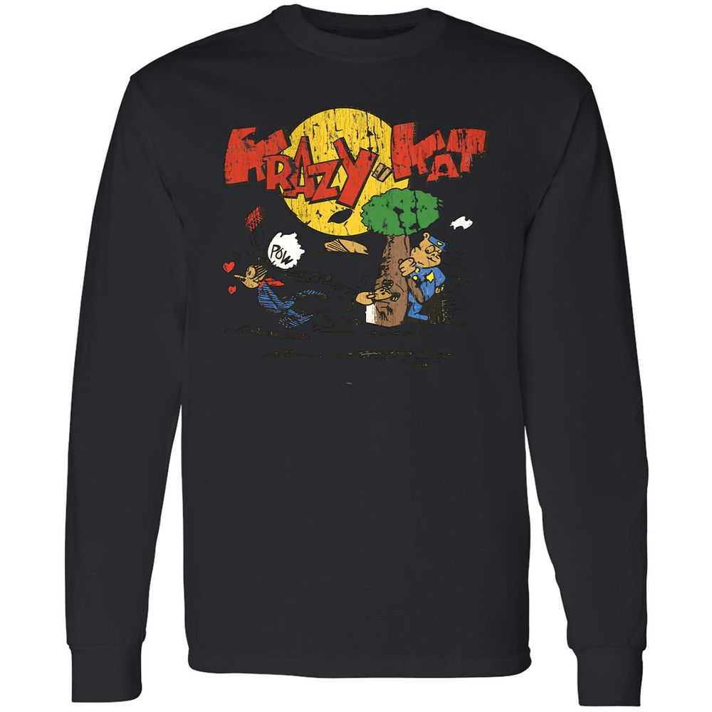 Long Sleeve T-Shirt - 5URQNGDR - Black - 16