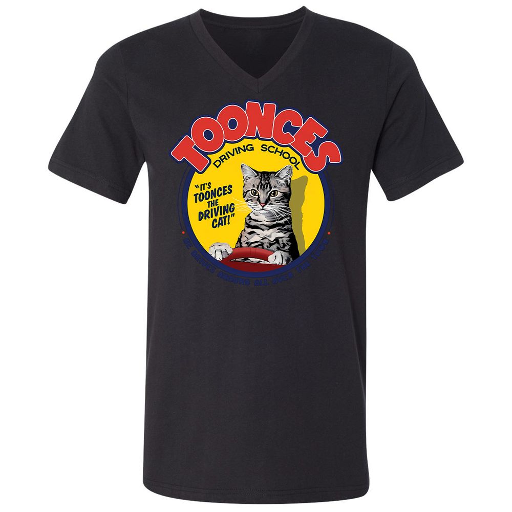 Unisex V-Neck T-Shirt - K1ULC959 - Black - 16