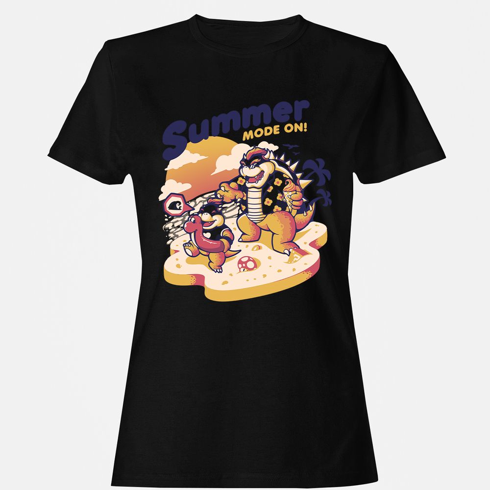 Women's T-Shirt - GHH64P6K - Black - 16