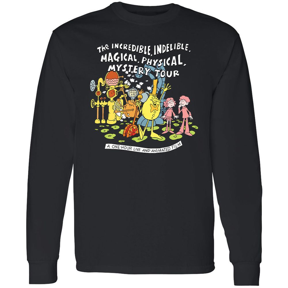 Long Sleeve T-Shirt - 9C7V5K89 - Black - 16