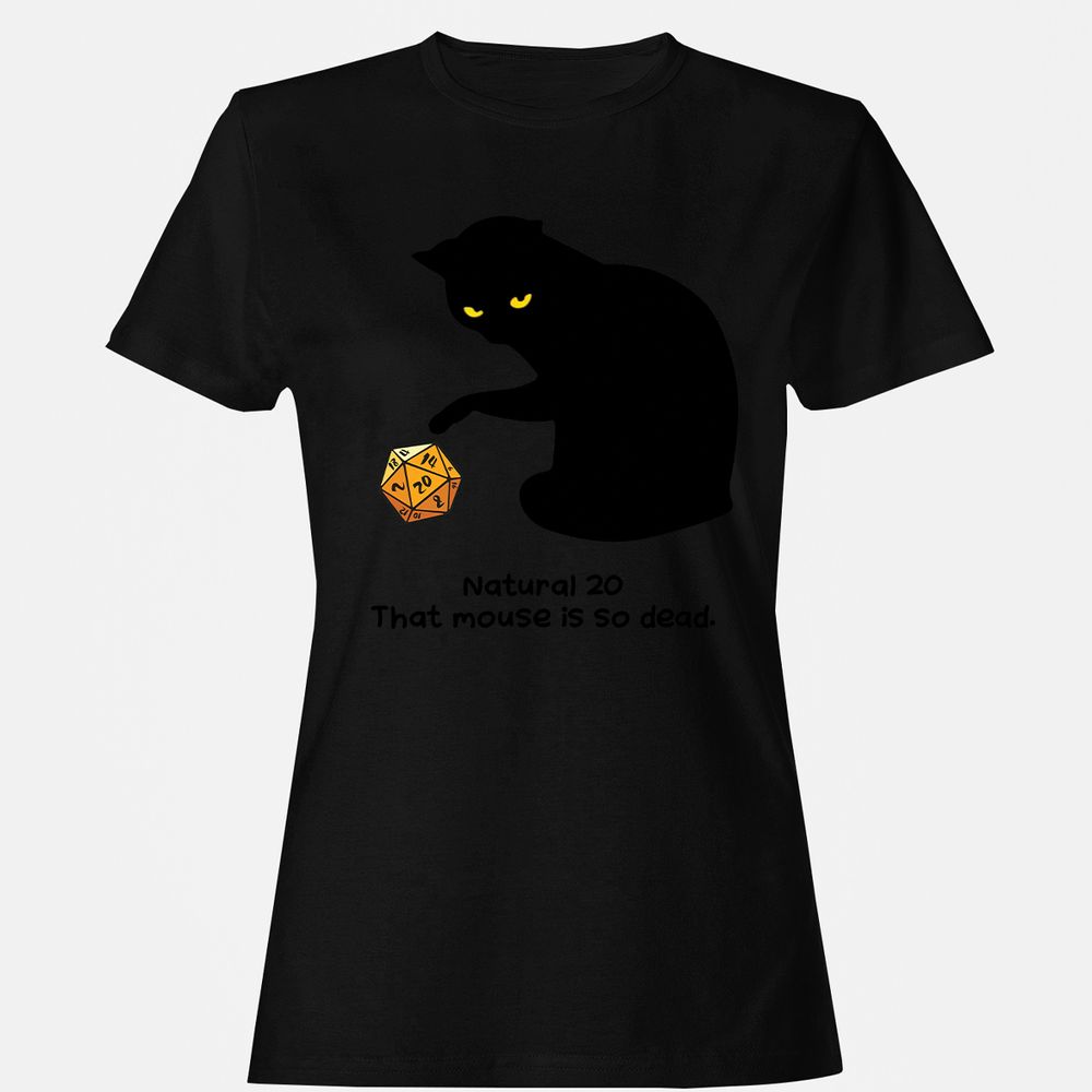 Women's T-Shirt - THJBUJ73 - Black - 16