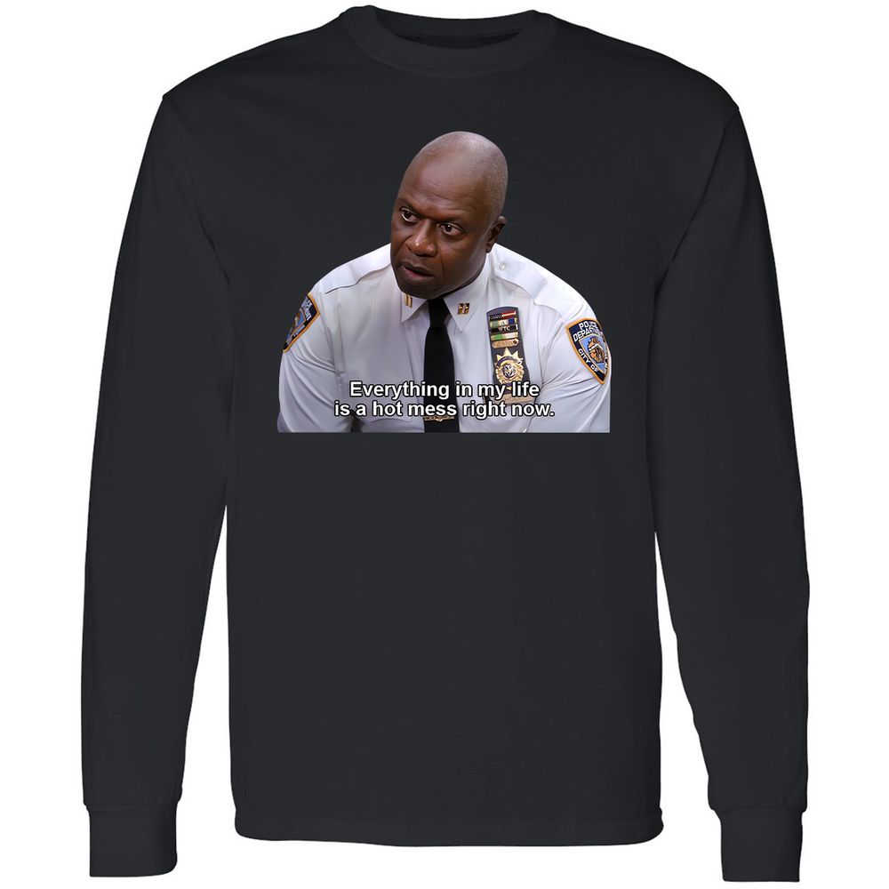 Long Sleeve T-Shirt - 24RYH3TY - Black - 16