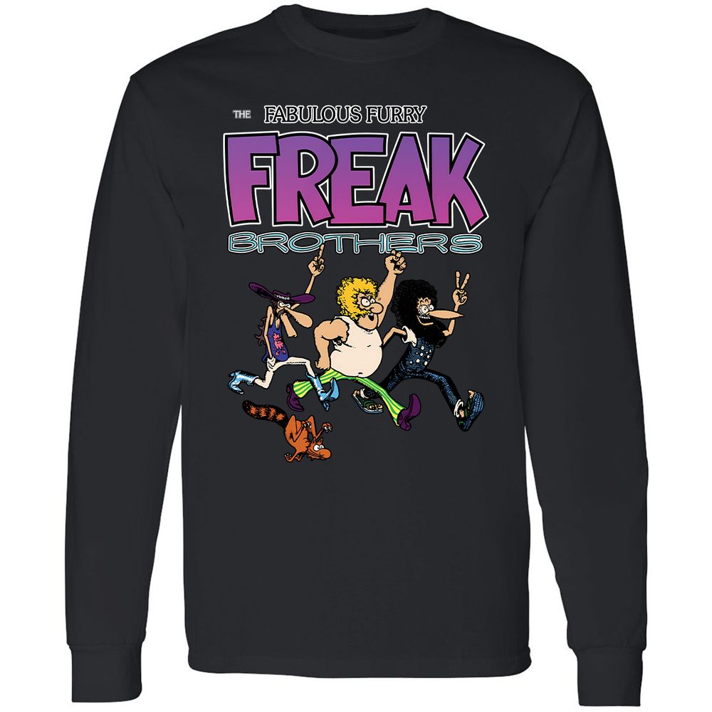 Long Sleeve T-Shirt - CS8YEQKJ - Black - 16