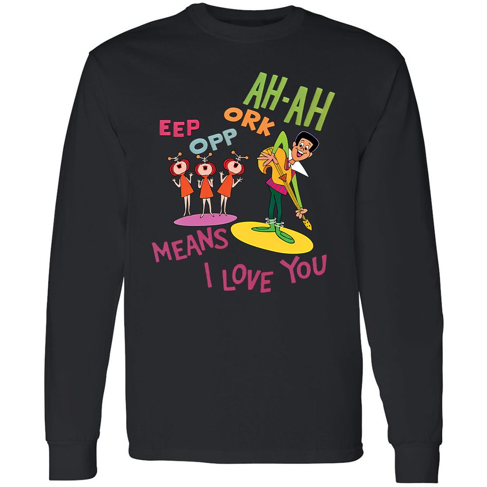 Long Sleeve T-Shirt - 7WQA9DF1 - Black - 16