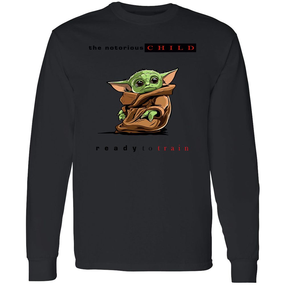 Long Sleeve T-Shirt - WJ7QTNNC - Black - 16