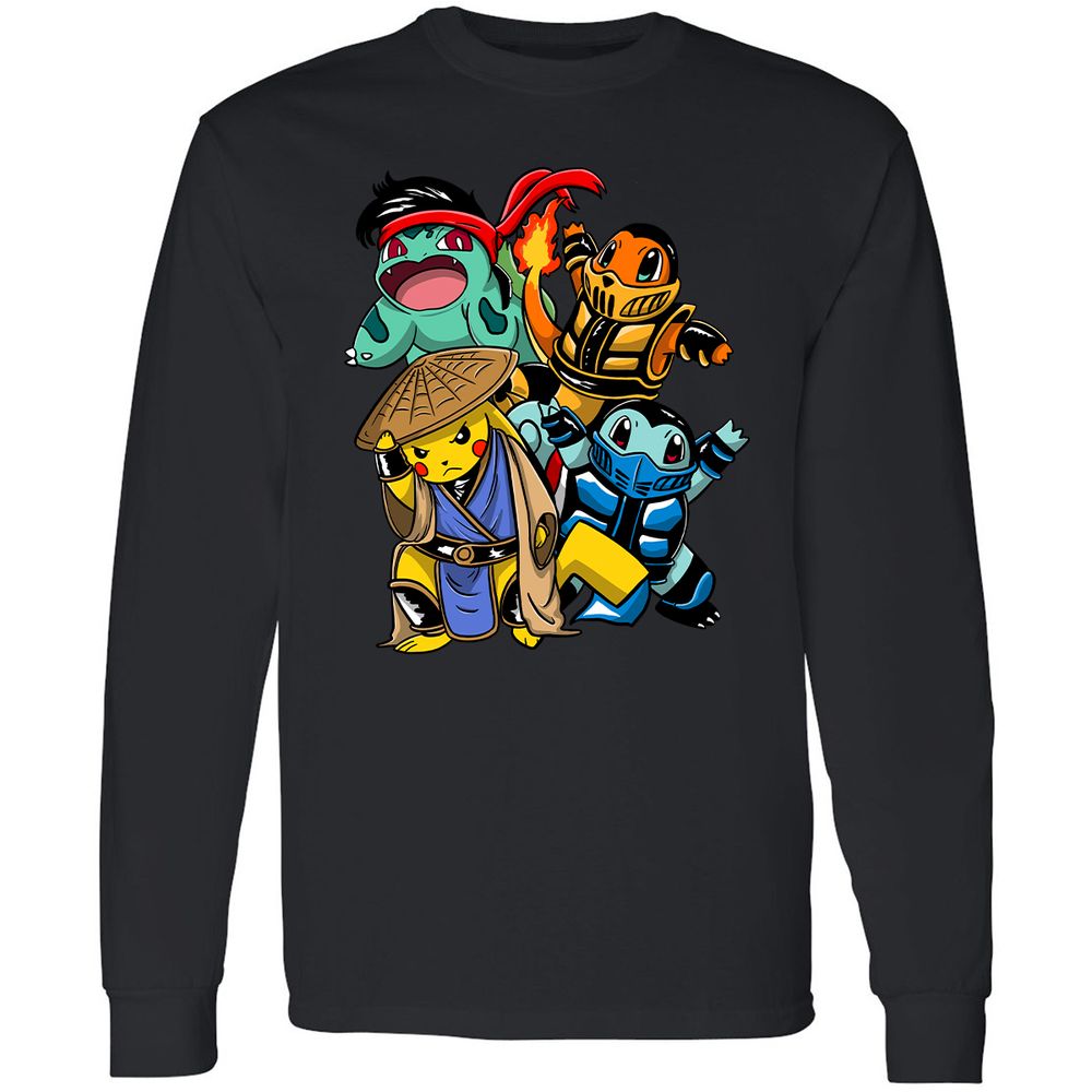 Long Sleeve T-Shirt - 97CS8ZPP - Black - 16