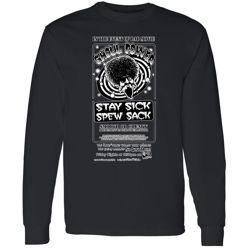 Long Sleeve T-Shirt - BGS316CM - Black - 16