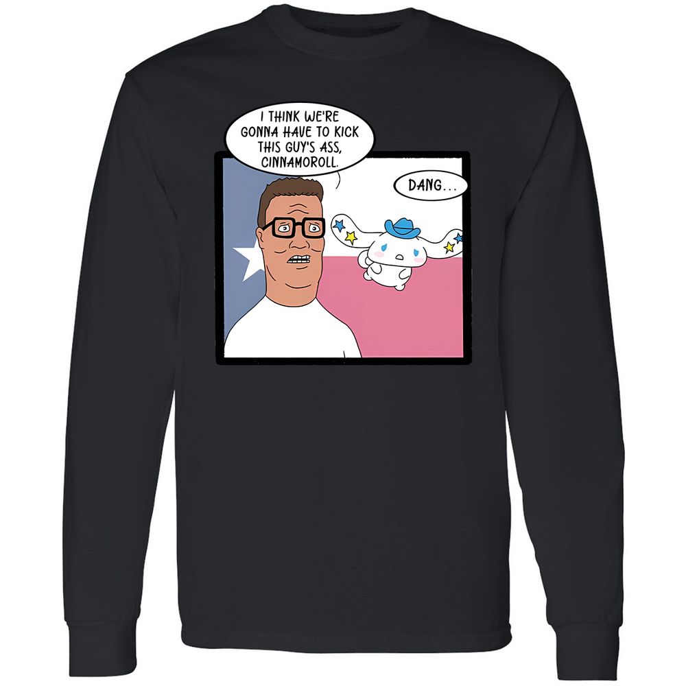 Long Sleeve T-Shirt - 7QHU6Z2X - Black - 16