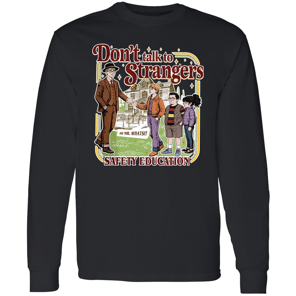 Long Sleeve T-Shirt - 2HFLVEKQ - Black - 16