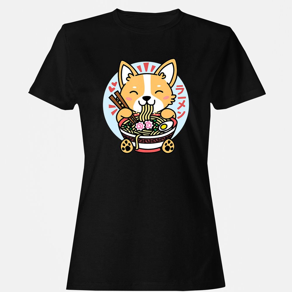 Women's T-Shirt - DL69QTFJ - Black - 16
