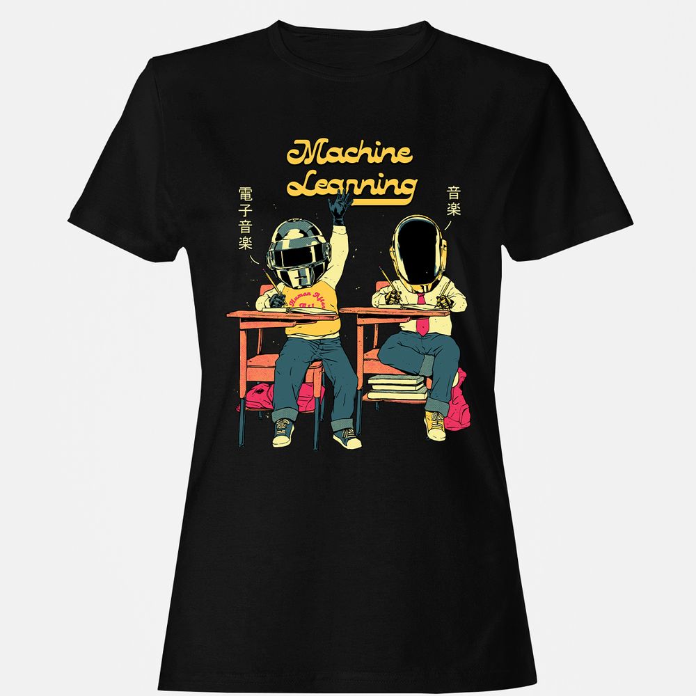 Women's T-Shirt - R2GYMF5J - Black - 16