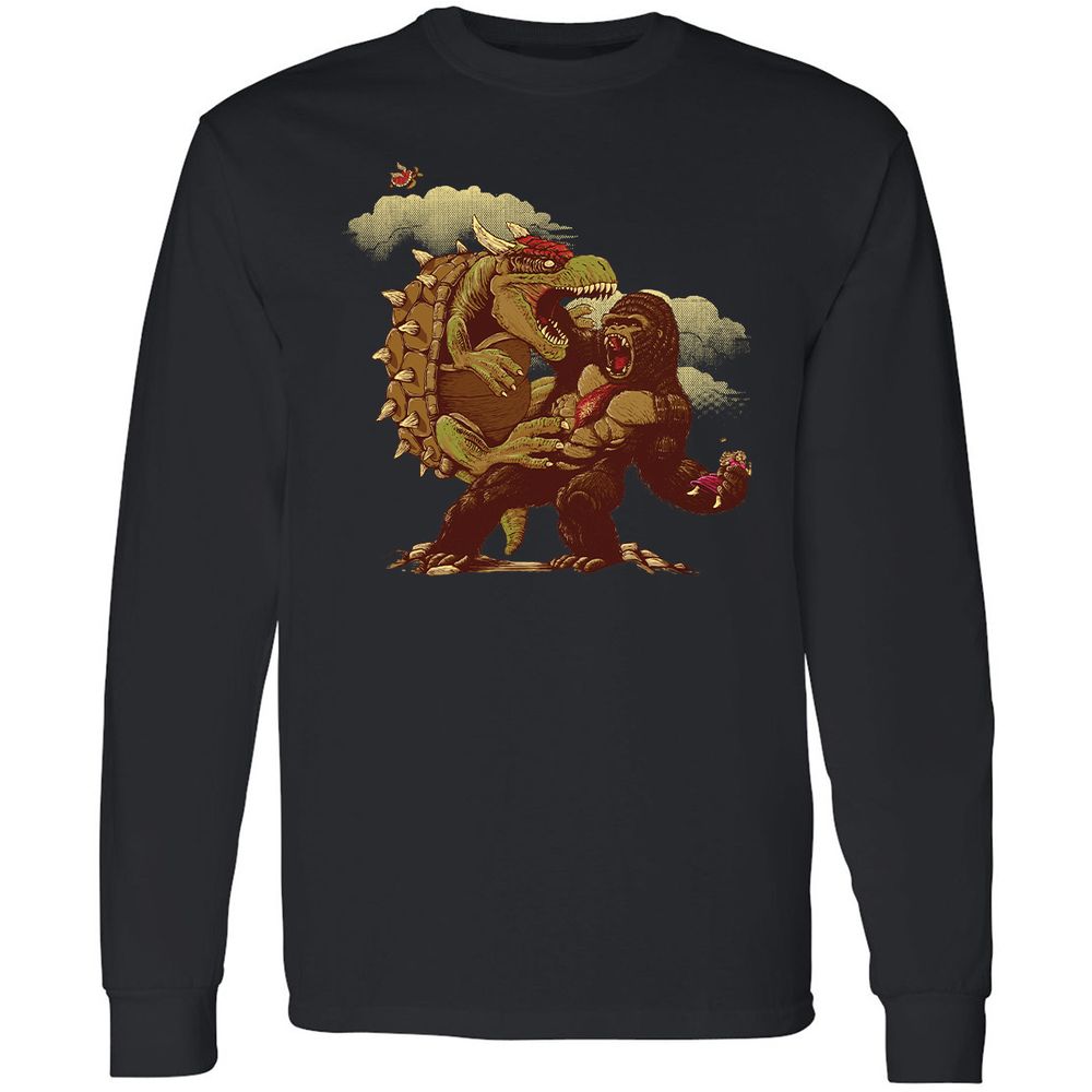 Long Sleeve T-Shirt - KKKYHV24 - Black - 16