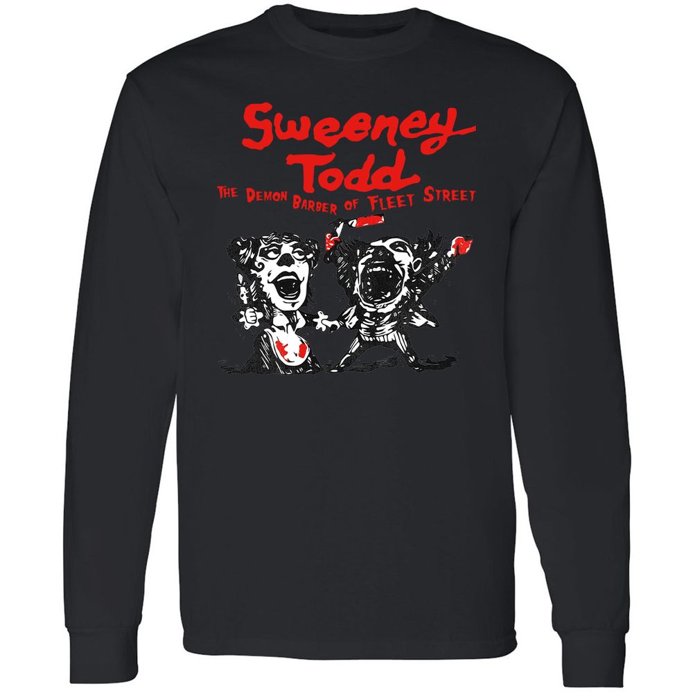 Long Sleeve T-Shirt - S12AED8M - Black - 16