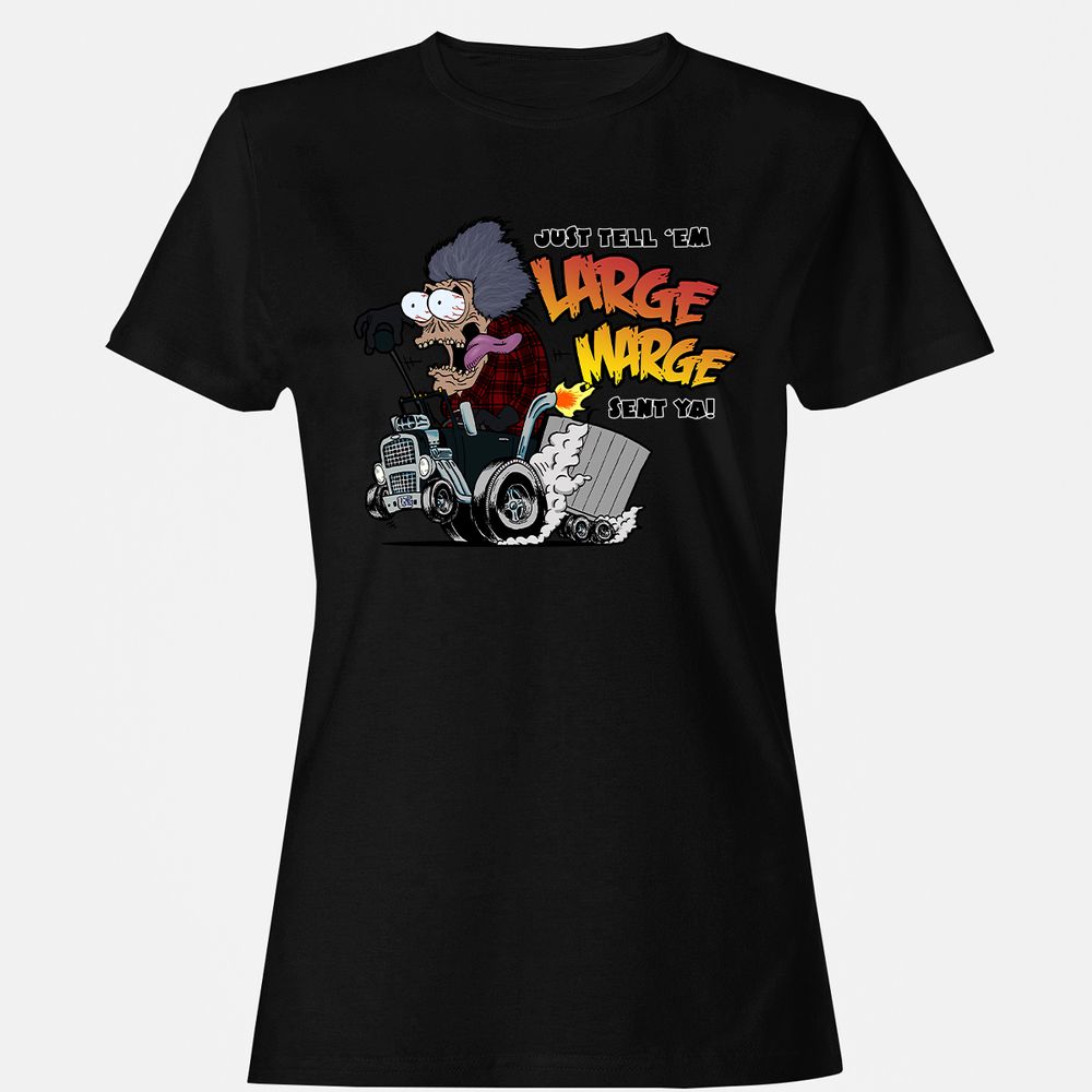 Women's T-Shirt - YK9JNHU8 - Black - 16