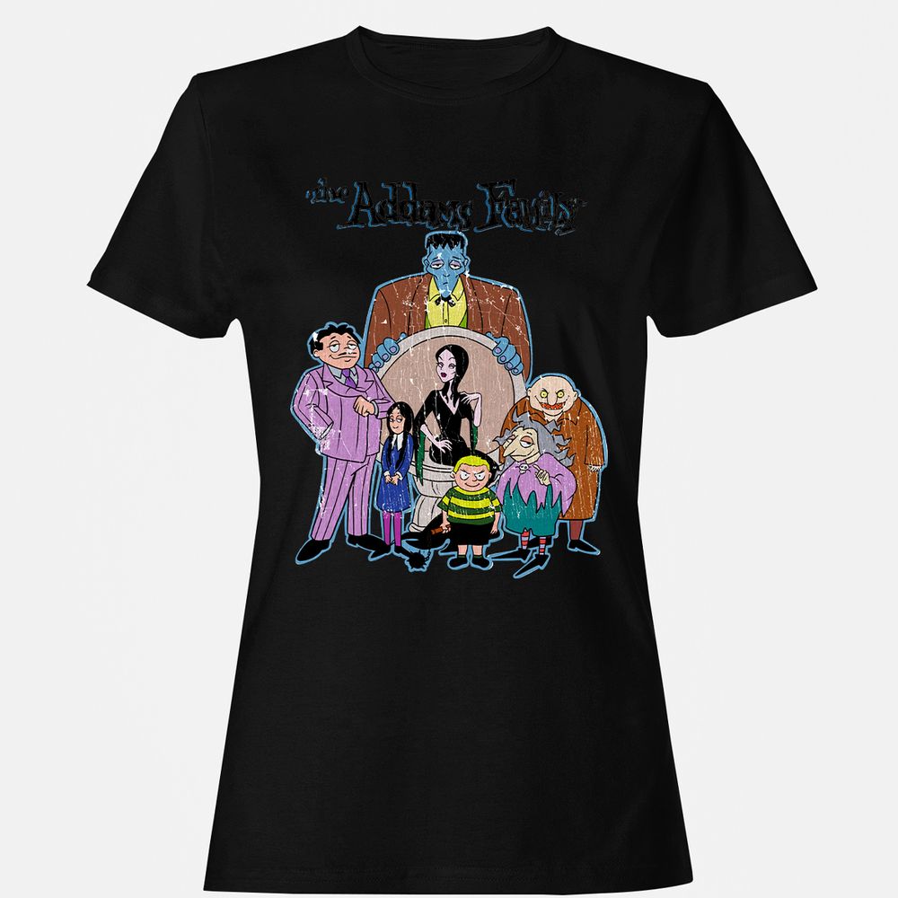 Women's T-Shirt - Y1C5Q6H2 - Black - 16