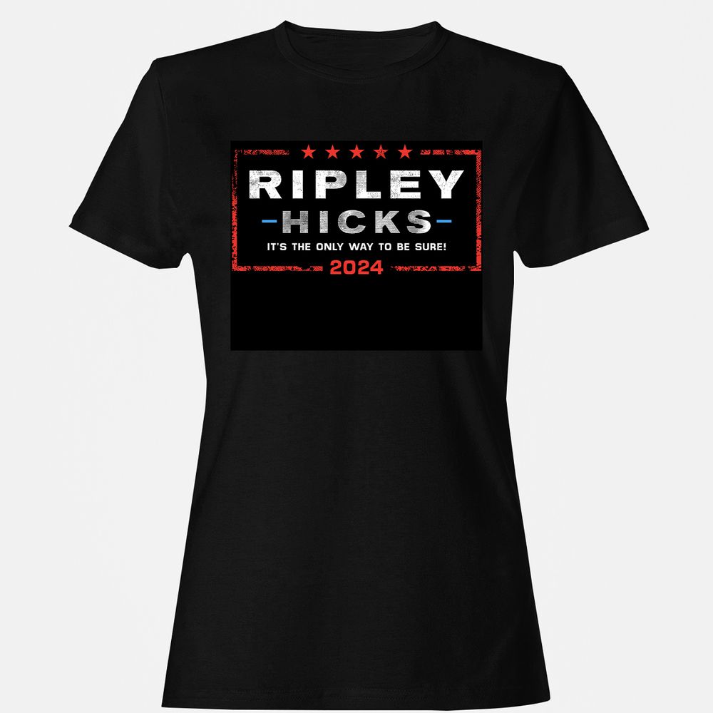 Women's T-Shirt - LBZJZU8L - Black - 16