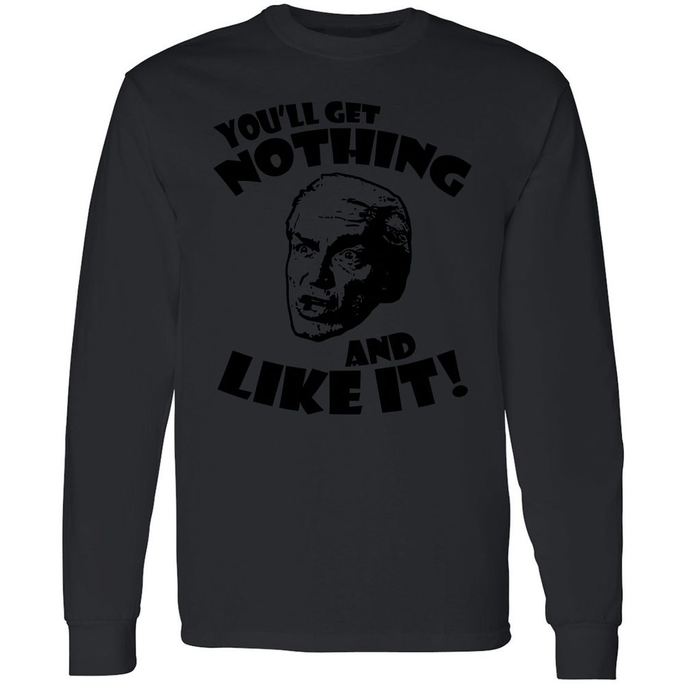 Long Sleeve T-Shirt - C49Y54PM - Black - 16