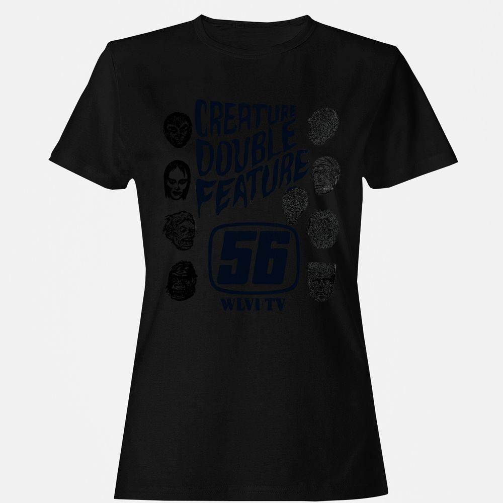 Women's T-Shirt - EBPVCDPP - Black - 16
