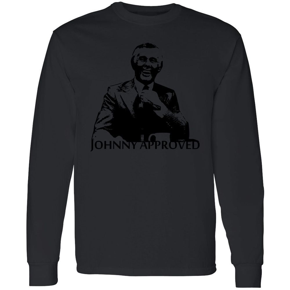 If it's good, Johnny Approves - Black - 16